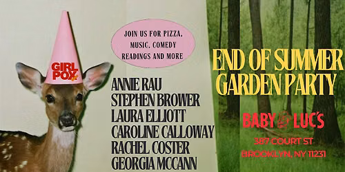 End of Summer Garden Party
