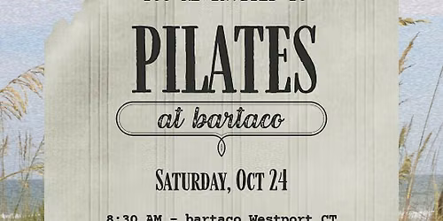 pilates at bartaco westport