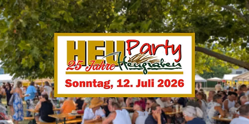 Heufest 2026 - 25 Jahre