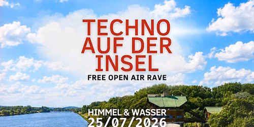 TECHNO AUF DER INSEL | FREE OPEN AIR RAVE | Round 2