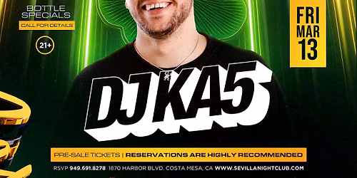 Sevilla Costa Mesa | The Hottest Latin Fridays & Saturdays