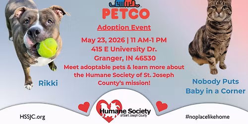 \ud83d\udc3e Adoption Event at Petco! \ud83d\udc3e