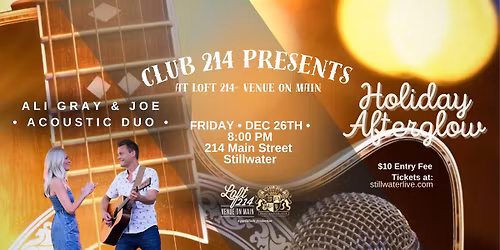 Holiday Afterglow: Ali Gray Duo Live at Loft 214