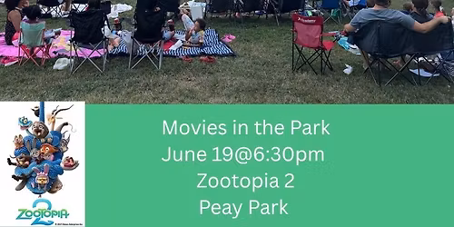 Movies in the Park - Zootopia 2