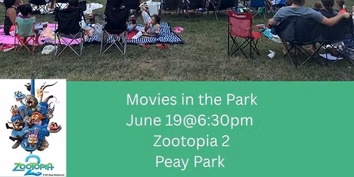 Movies in the Park - Zootopia 2