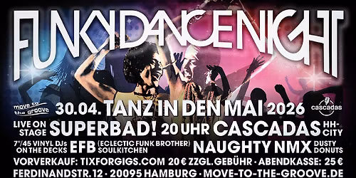 Funky Dance Night: Fun(k) in den Mai
