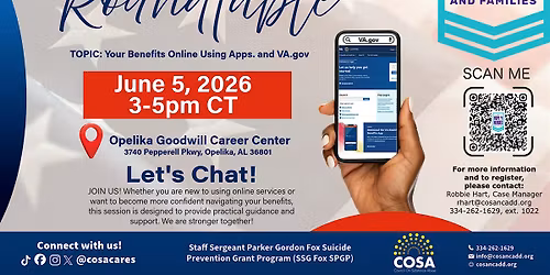 Veteran Roundtable: Your Benefits Online Using Apps and VA.gov