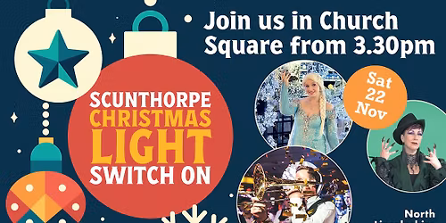 Scunthorpe Christmas lights switch on