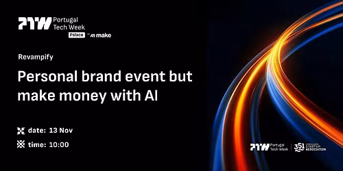 Personal brand event but make money with AI