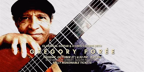 Classical Guitar & Iconic Covers with Gregory Por\u00e9e