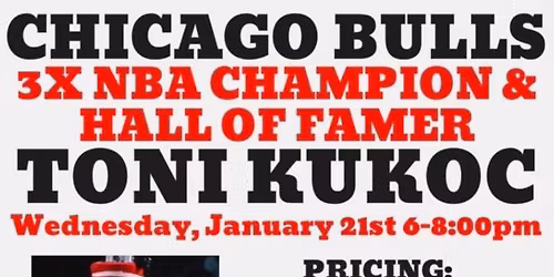 Baseball Card Exchange Toni Kukoc In-Store Signing