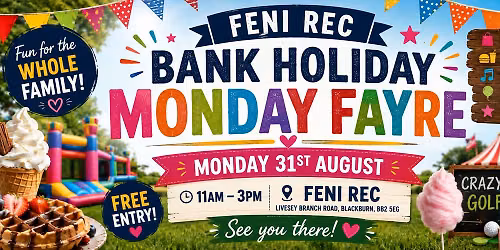August Bank Holiday Monday Fayre