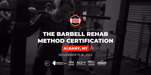 Albany, NY | Barbell Rehab Method Certification