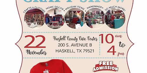 Haskell Young Homemakers Craft Show