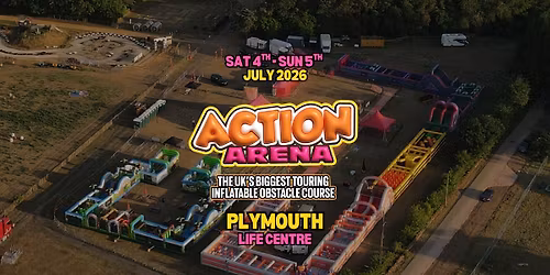 Action Arena Plymouth \u2022 UK'S LARGEST Inflatable Obstacle Course