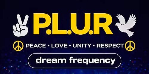 PLUR (peace, love, unity, respect)