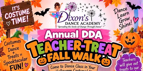 \ud83c\udf6d Annual Teacher Treat- Fall Walk \ud83c\udf83