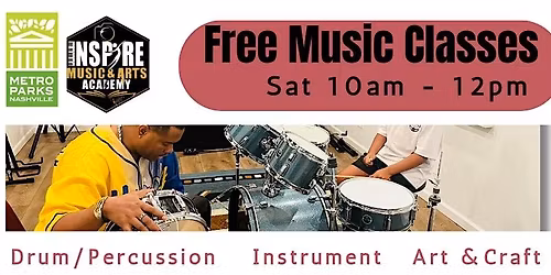 Free Saturday Music and Art Classes