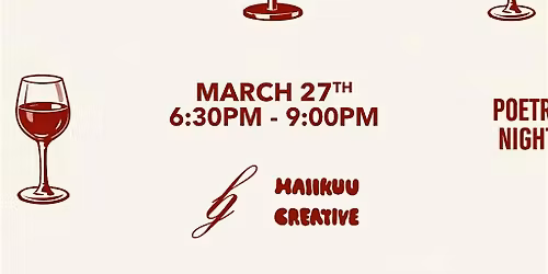 Poetry Night at Harbour Grounds