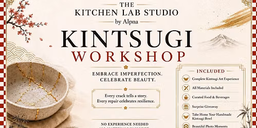 Kintsugi Workshop by Kitchen Lab Studio