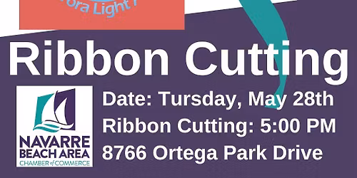 Ribbon Cutting for Aurora Light Arts