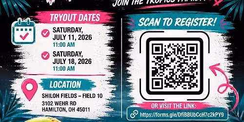 Tropics 2027 10u Tryouts
