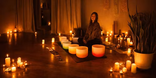 Full Moon Candlelight Sound Bath with Emily