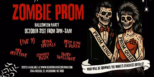 Zombie Prom Halloween Party