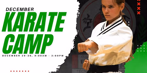 December Karate Camp