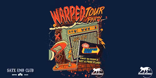 Warped Tour Party and Flag Giveaway