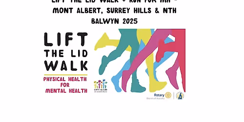 LIFT THE LID WALK for MH -  MONT ALBERT, SURREY HILLS & NTH BALWYN 2026
