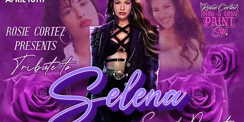 Selena Sip and Paint sing-a-long