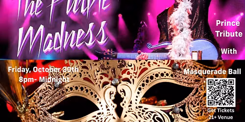 Purple Madness with a Masquerade Ball for Halloween Eve! 