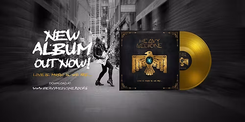 HEAVY MEDECINE live at Cherry Bar, SAT MAY 30th