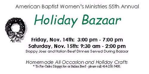 Holiday Bazaar