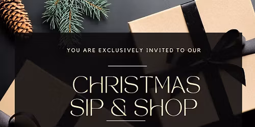 Christmas Sip & Shop Night