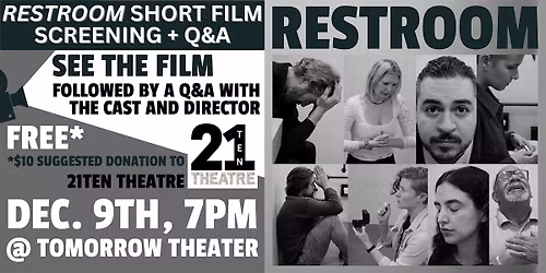 RESTROOM short film screening and Q&A