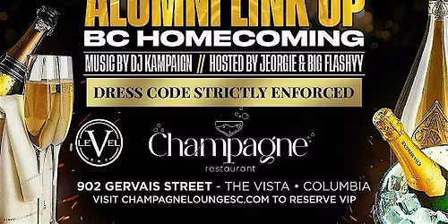 #BCHomecoming2k25 Alumni Link Up Welcome Back :  A Level 5 Event