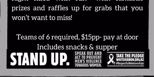 White Ribbon Quiz Night 2025