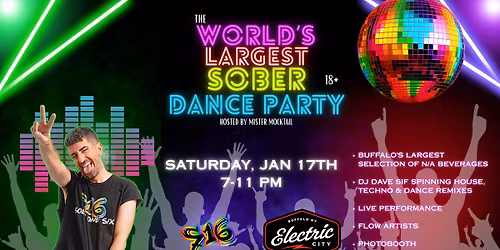 The World's Largest Sober Dance Party