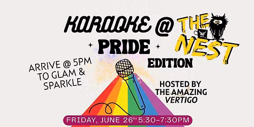 Karaoke Night Pride Edition @ The Nest