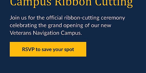 Veterans Navigation Campus Ribbon Cutting