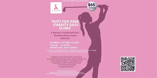 "Putt for Pink" Charity Golf Clinic
