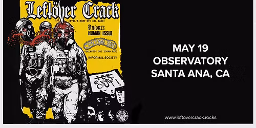 Left\u00f6ver Crack with Union 13, Spaceman Bob & Human Issue