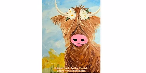 Highland Cow    Saturday,  November 1st 11:00am $35