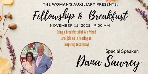 Woman's Auxiliary Breakfast & Paint Party - Dana Sawrey