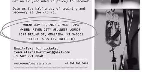 Will To Survive Workshop + IV Drip