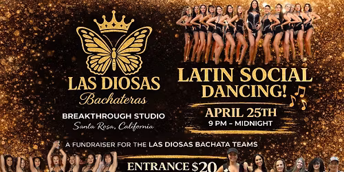 LATIN DANCE SOCIAL - LAS DIOSAS FUNDRAISER