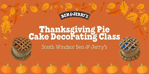Thanksgiving Pie Cake Decorating Class South Windsor