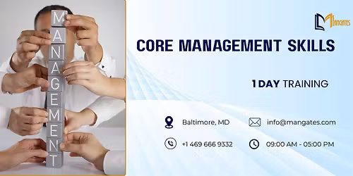 Lead Confidently: 1 Day Core Management Skills Training, in Baltimore, MD